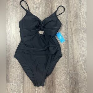 NWT Cupshe Elegant Black Women's Swimsuit